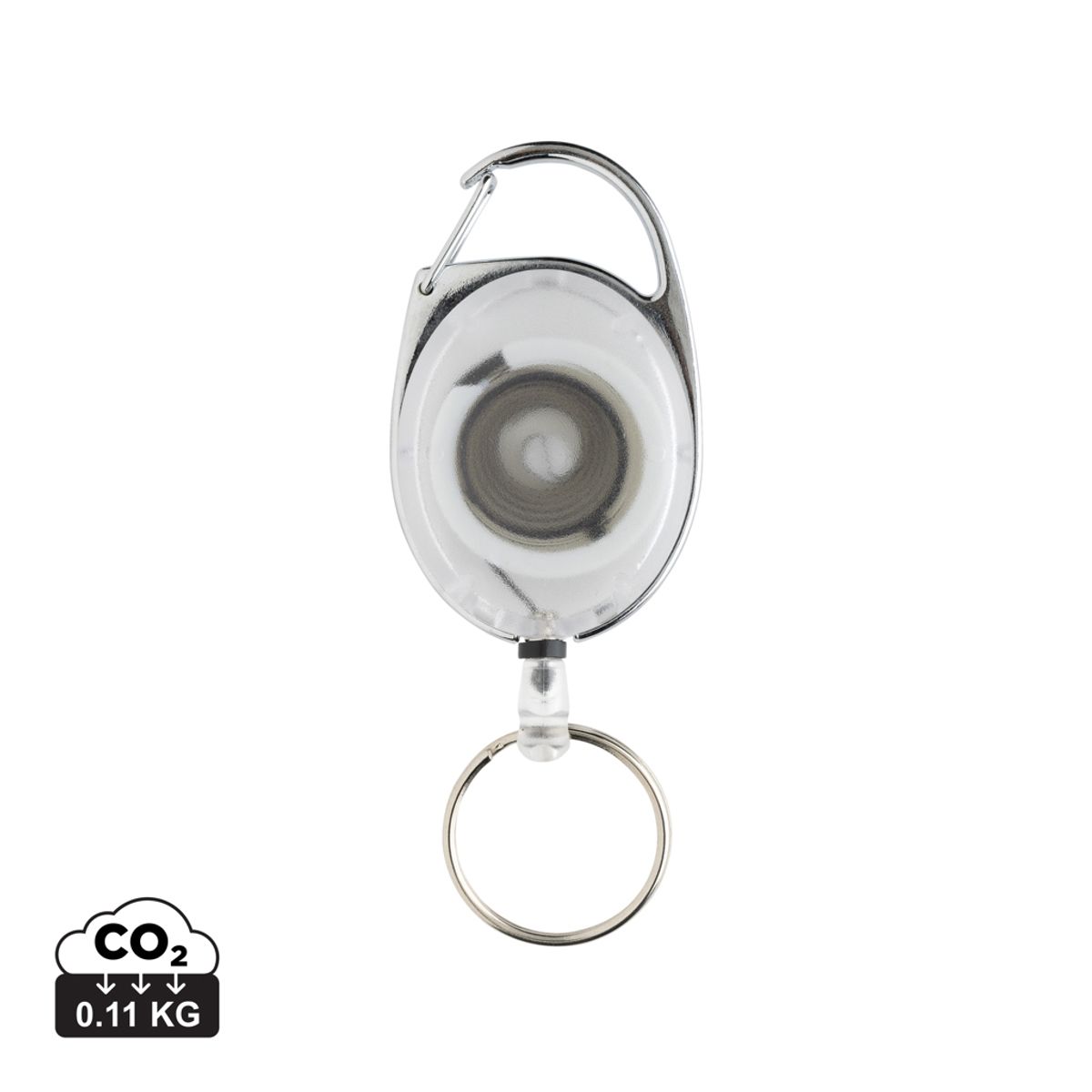 Rcs Recycled Abs Roller Clip Keychain