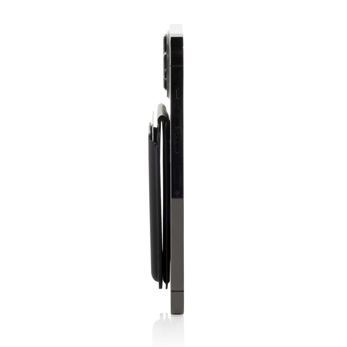 Magstand Rcs Recycled Pu Magnetic Phone Wallet With Stand