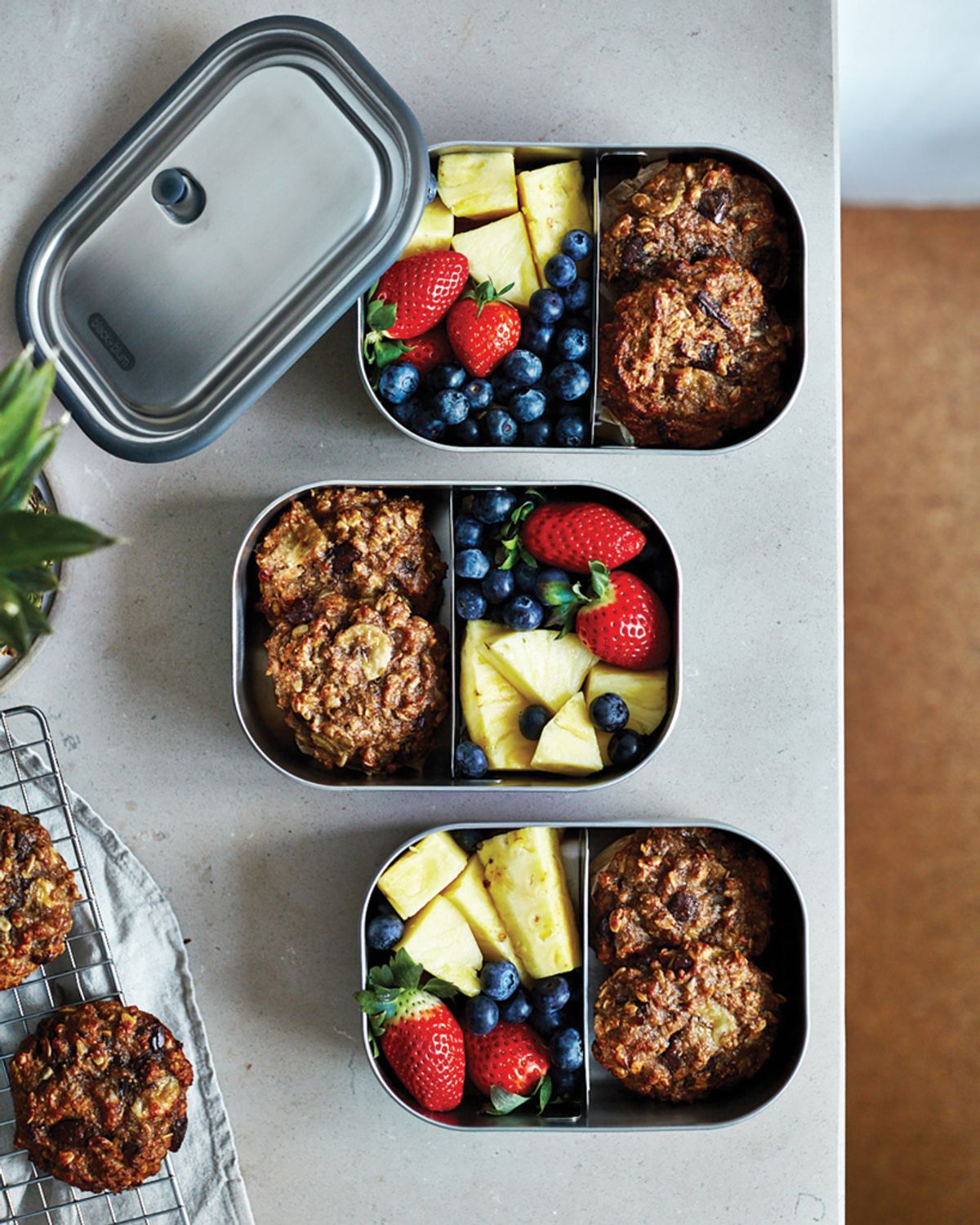 Black+Blum Stainless Steel Lunch Box Large