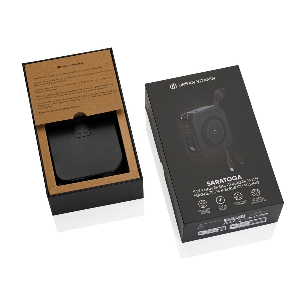 Urban Vitamin Saratoga 5 In 1 Universal Charger