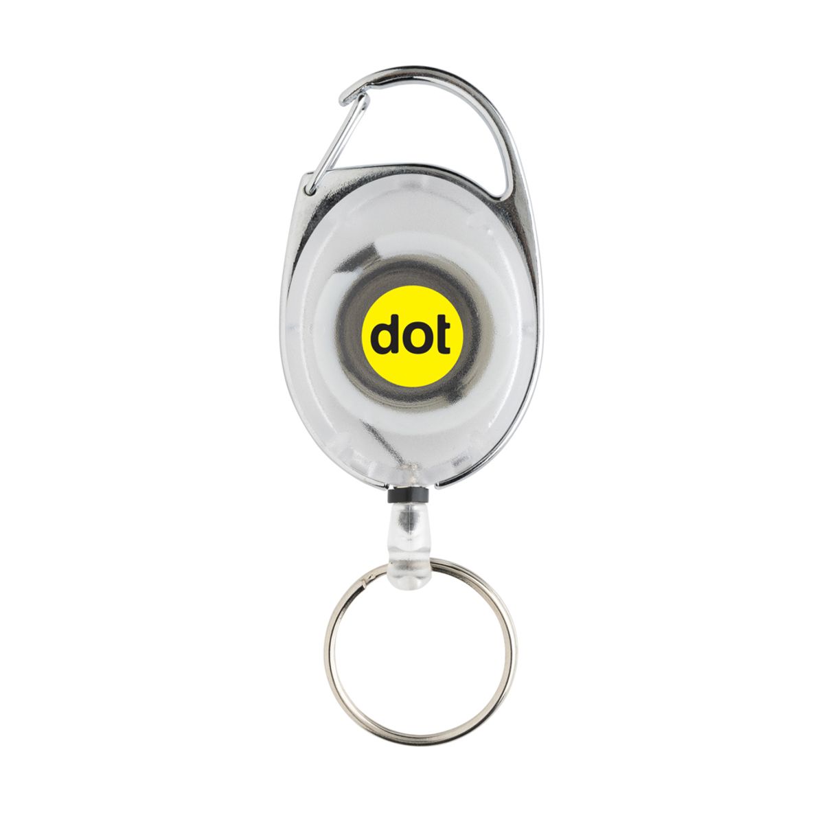 Rcs Recycled Abs Roller Clip Keychain