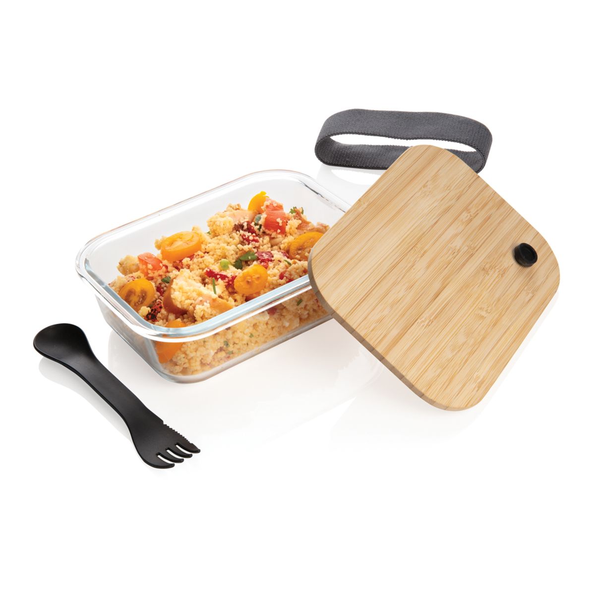 Glass Lunchbox With Bamboo Lid