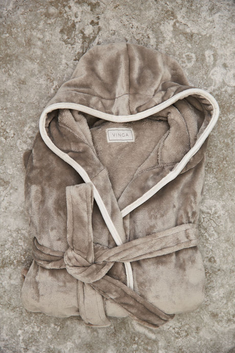 Vinga Louis Luxury Plush Rpet Robe Size L-Xl