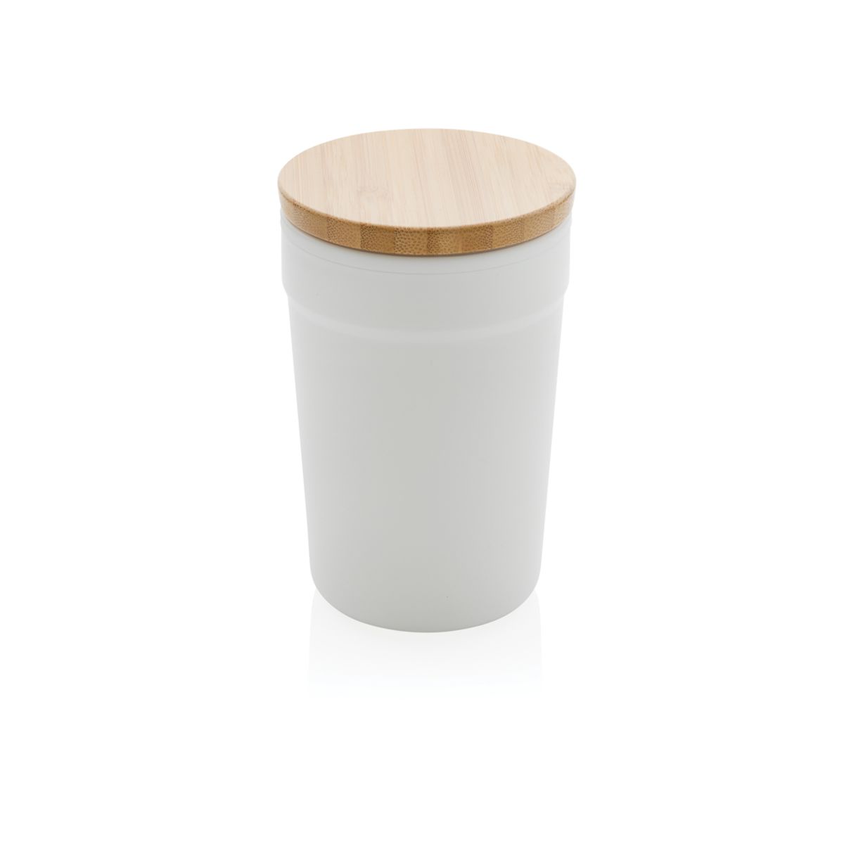Grs Certified Recycled Pp Mug With Bamboo Lid