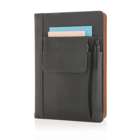 Notebook With Phone Pocket