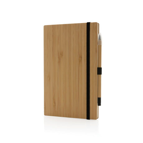 Bamboo Notebook And Infinity Pencil Set