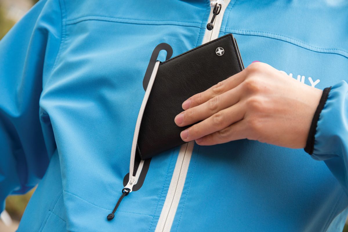 Rfid Anti-Skimming Passport Holder