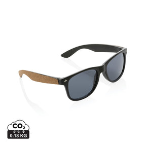 Grs Recycled Pc Plastic Sunglasses With Cork
