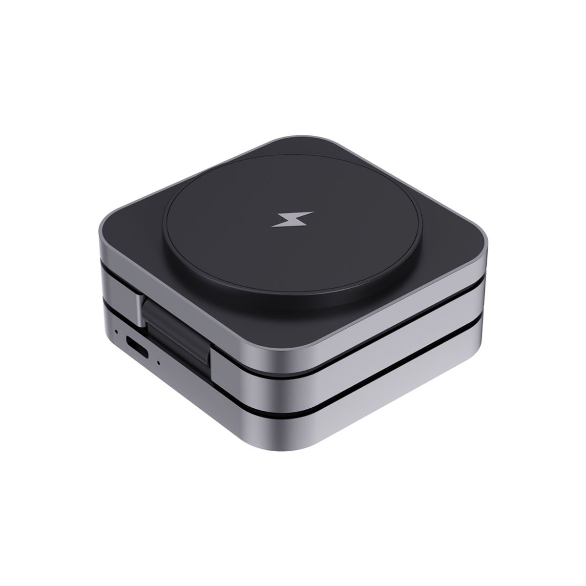 Terra Rcs Recycled Aluminium Foldable 3 In 1 15W Charger
