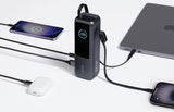 Anker Power Bank 25.000 Mah 165W, Built-In Retractable Cable