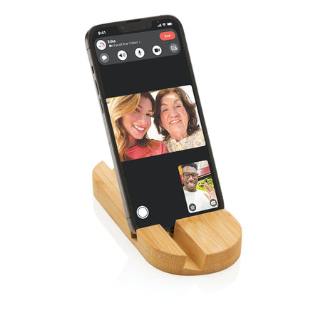 Bamboo Tablet And Phone Holder