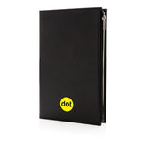 Swiss Peak A5 Pu Notebook With Zipper Pocket
