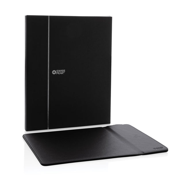 Swiss Peak Rcs Recycled Pu 10W Wireless Charging Mousepad