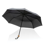 20.5" Impact Aware™ Rpet 190T Pongee Bamboo Mini Umbrella