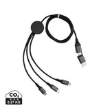 Terra 60W Rcs Recycled Aluminium 120Cm 6-In-1 Cable