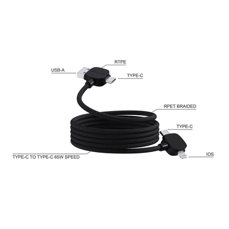 Urban Vitamin Stockton 65W Rcs Rtpe/Rpet Magnetic Cable