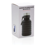 Leakproof Collapsible Silicone Bottle With Lid