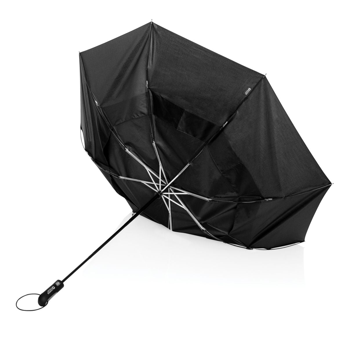 Swiss Peak Aware™ Tornado 27” Pocket Storm Umbrella