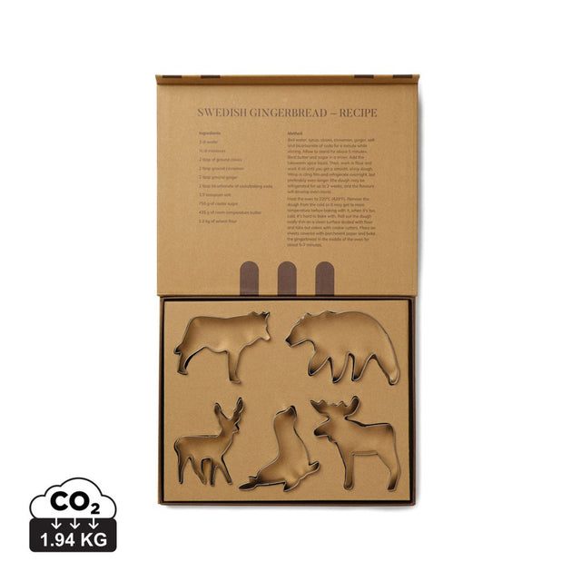 Vinga Nordic Big 5 Cookie Cutter 5-Piece Set