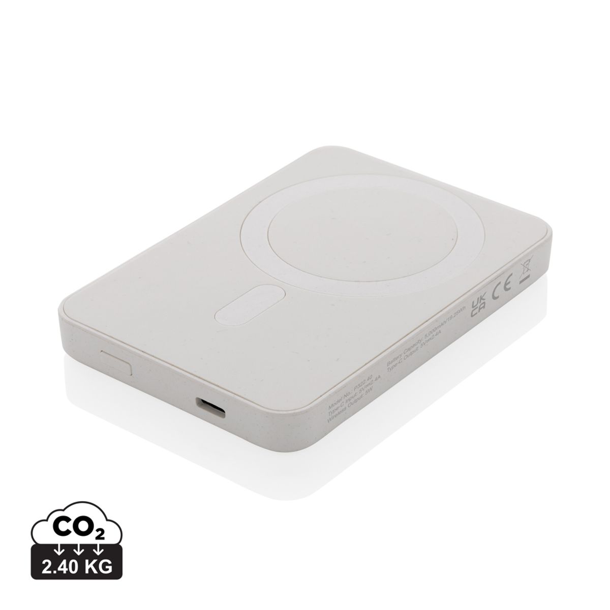 Magnetix Rcs Recycled Plastic 5000 Mah Magnetic Powerbank