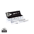 3 Pcs Barbecue Set In Aluminium Box