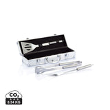 3 Pcs Barbecue Set In Aluminium Box