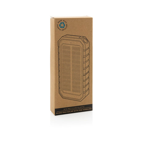 Rcs Recycled Plastic Solar Powerbank With 10W Wireless