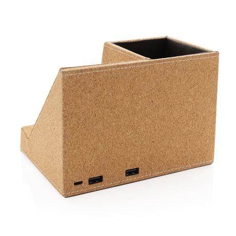 Cork Pen Holder And 5W Wireless Charger