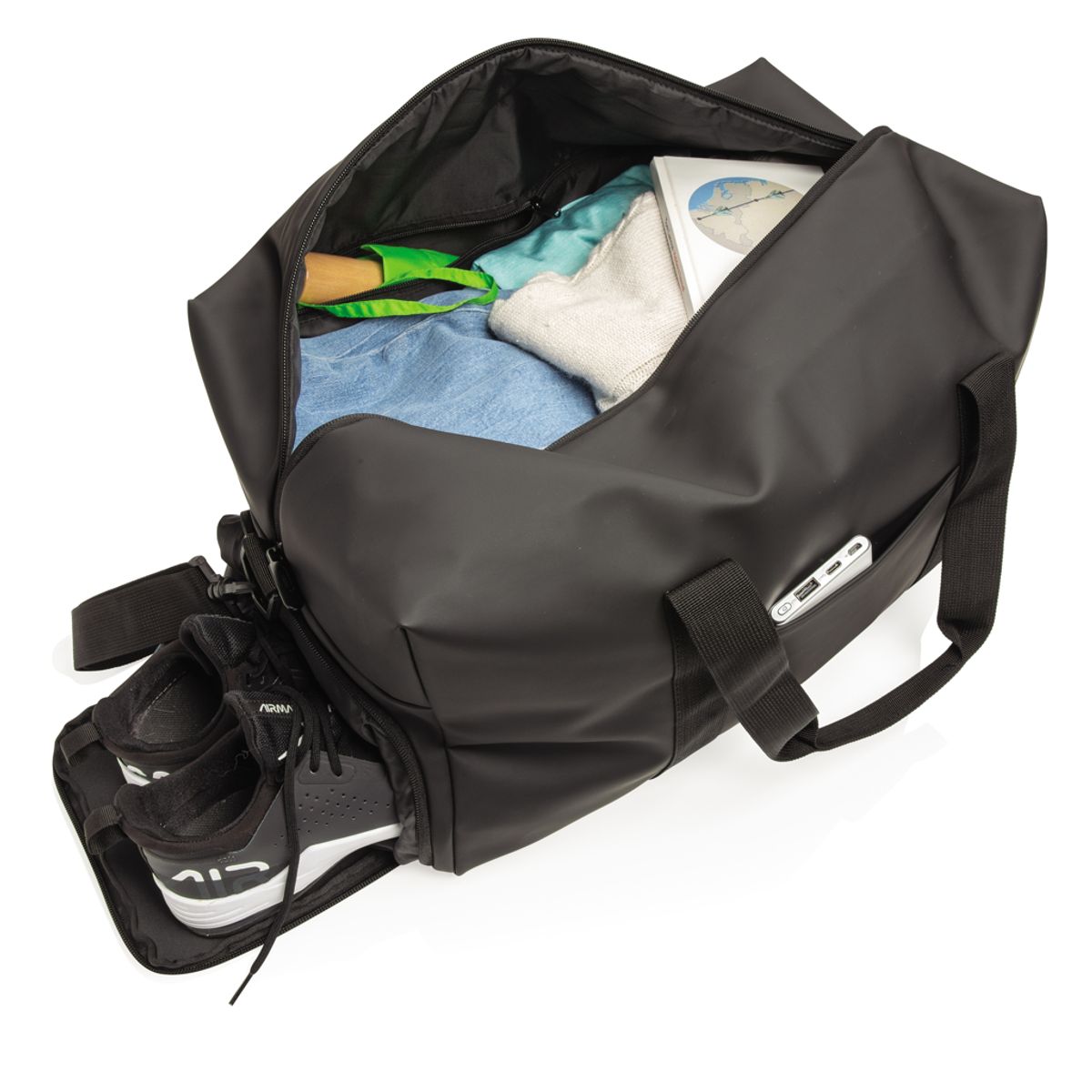 Smooth Pu Weekend Duffle