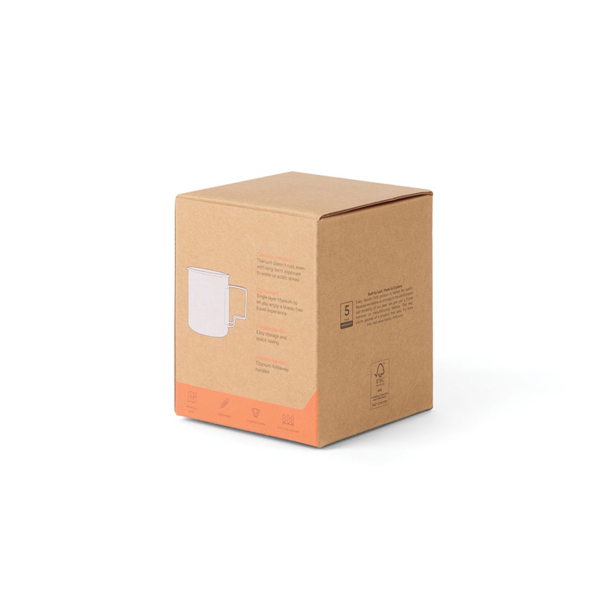 Nordic Drift Trail Ultra Light Titanium Cup