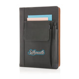Notebook With Phone Pocket