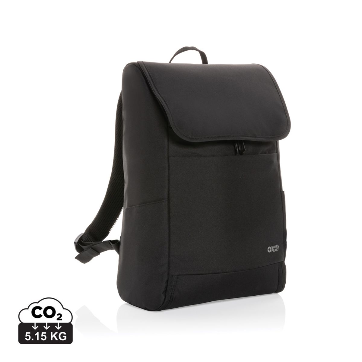 Swiss Peak Fern Aware™ Rpet All Over Zipper 15.6" Backpack