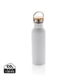 Modern Stainless Steel Bottle With Bamboo Lid