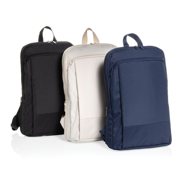 Flexpack Aware™ RPET paplašināms plāns 15,6 collu klēpjdatora mugursoma