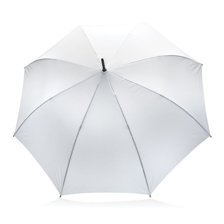 27" Impact Aware™ Rpet 190T Auto Open Bamboo Umbrella