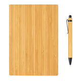 A5 Bamboo Notebook & Pen Set