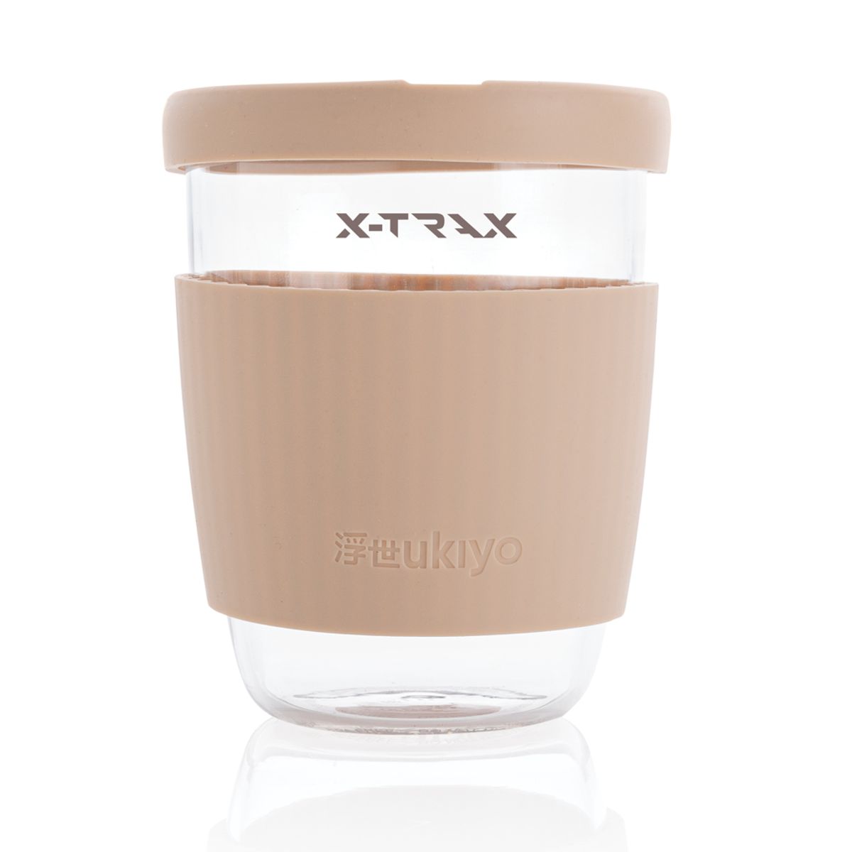 Ukiyo Borosilicate Glass With Silicone Lid And Sleeve