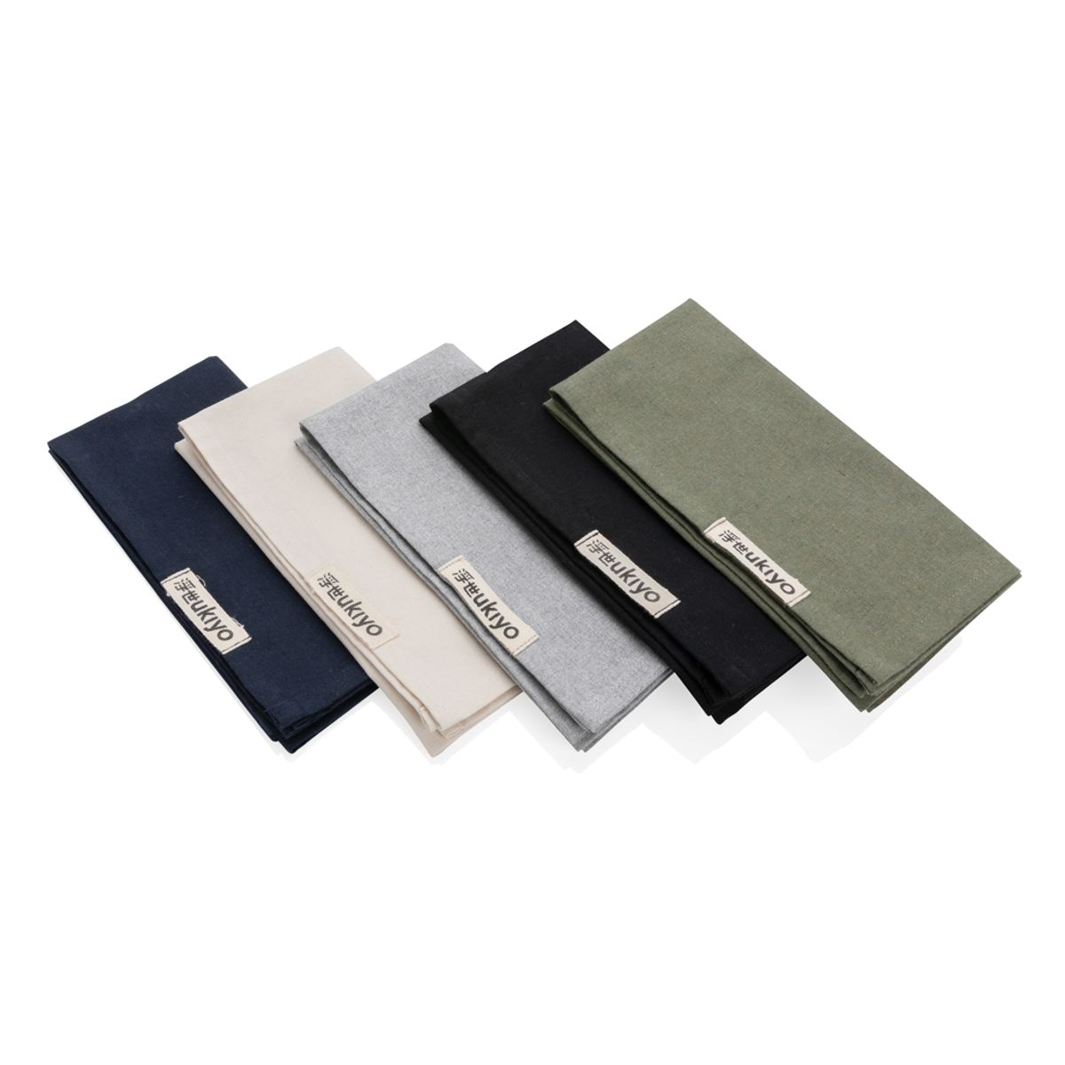 Ukiyo Aware™ 180Gr Rcotton Table Napkins 4Pcs Set
