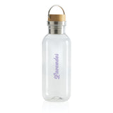 Rcs Rpet Bottle With Bamboo Lid And Handle