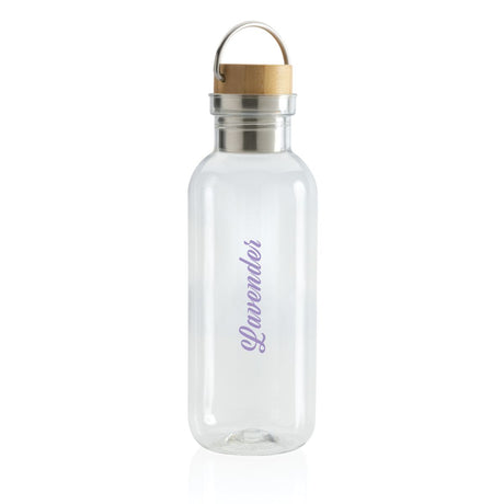 Rcs Rpet Bottle With Bamboo Lid And Handle