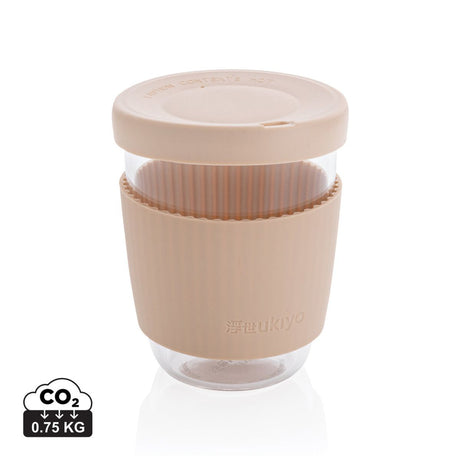 Ukiyo Borosilicate Glass With Silicone Lid And Sleeve