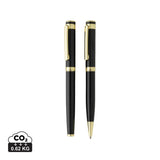 Swiss Peak Luca Rcs Recycled Brass Deluxe Pen Set