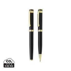 Swiss Peak Luca Rcs Recycled Brass Deluxe Pen Set