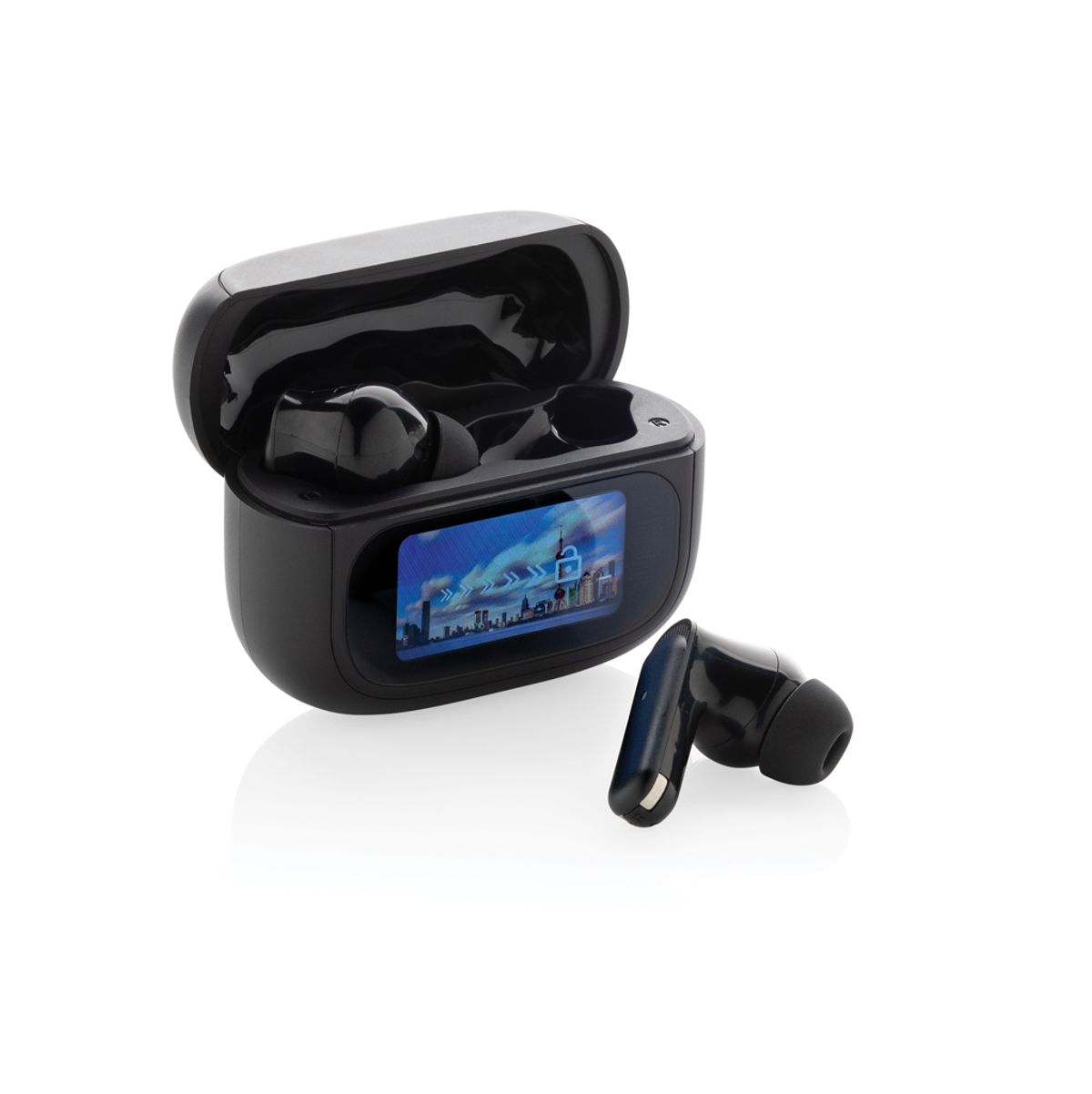 Airtune Rcs Recycled Plastic Anc Earbuds With Touch Screen