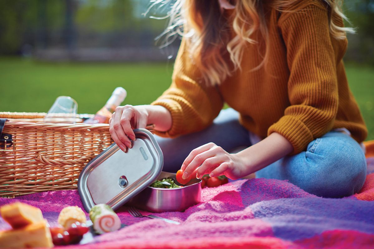 Black+Blum Stainless Steel Lunch Box Large