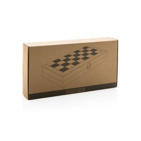 Luxury Wooden Foldable Chess Set