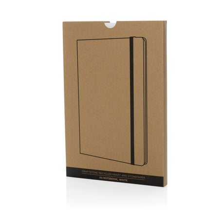 Craftstone A5 Recycled Kraft And Stonepaper Notebook