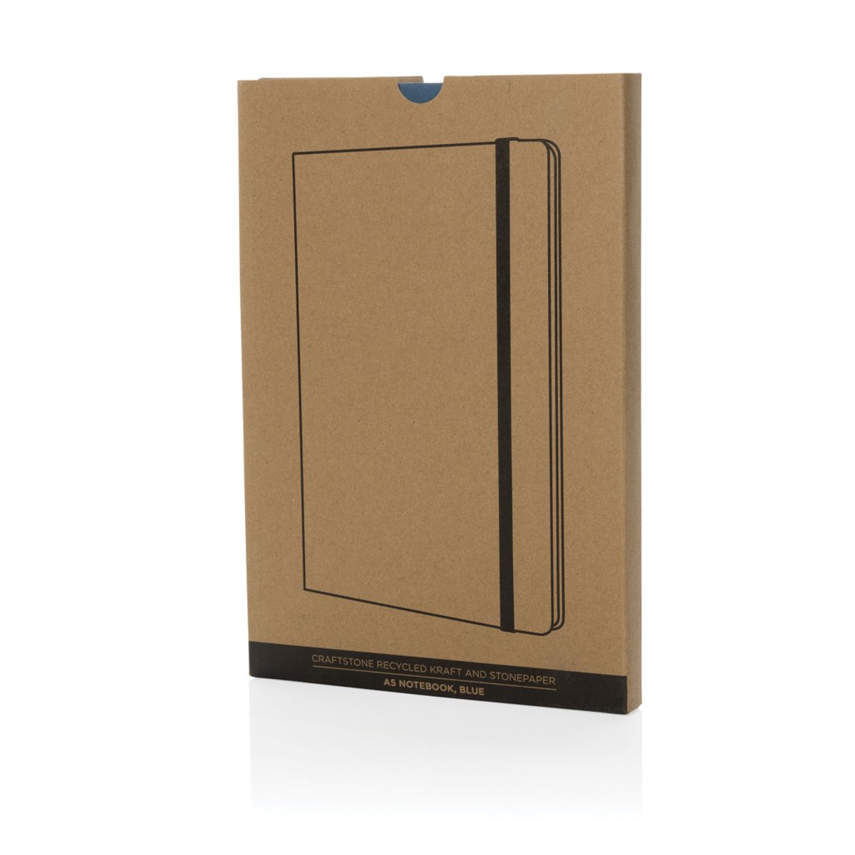 Craftstone A5 Recycled Kraft And Stonepaper Notebook