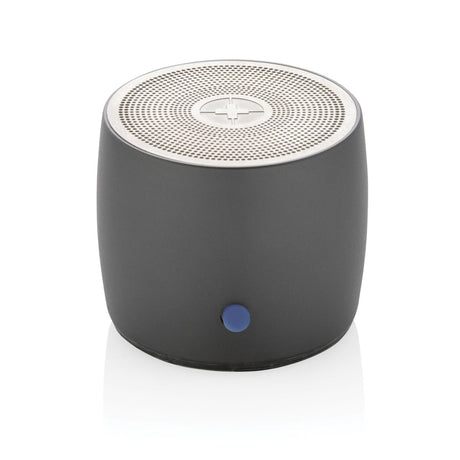 Swiss Peak Rcs Recycled Aluminium 3W Bass Speaker