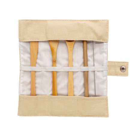 Reusable Bamboo Travel Cutlery Set